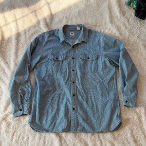 Levi's Railroad Stripe Long Sleeve Shirt